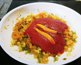 Foto del paso 6 de la receta: Pimientos rellenos con repollo, setas y arroz