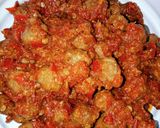 Foto langkah ke 7 dari resep Nanna's Sambal Goreng KRENI Pedas! (bola2 kecil daging sapi).