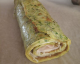 Foto del paso 6 de la receta: Rollo de calabacín relleno