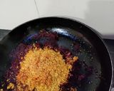 A picture of step 2 of Beetroot Thoran.