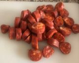 Foto del paso 1 de la receta: Chorizo al vino con patatas fritas