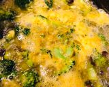 A picture of step 2 of Black bean, broccoli soup.