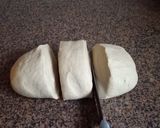 A picture of step 4 of Brown chapati #4 weekchallange#Authour marathon.