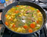 A picture of step 18 of Vegetable and Bacon Soup with Spices.