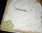 A picture of step 6 of Mayonnaise lemon cream sheet cake.