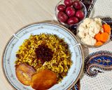 عکس مرحله 4 از دستور 🍀رشته پلو با کشمش و گردو🍀