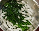 A picture of step 4 of Japanese Spinach Salad (ほうれん草おひたし) Easy Recipe with Gluten Free Option.