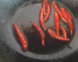 A picture of step 1 of MULAKU CHAMMANTHI(spicy red chilli chutney).