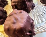 Une image de l'étape 5 de Rochers chocolat et noix de coco râpée.