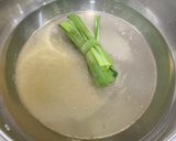 Hình bước làm 8 của món Chè bưởi da xanh