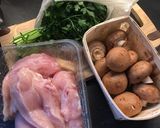 Foto langkah ke 1 dari resep Chicken mushroom scallopini (ayam masak scallopini).