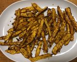 Une image de l'étape 5 de Frites de céleri rave aux épices et miel.