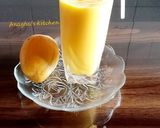 A picture of step 6 of Mango lassi 🥭.