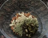 A picture of step 3 of Thandai 📌.