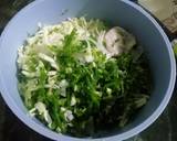 Cabbage, Onion and Spring Onion Pakoras recipe step 1 photo