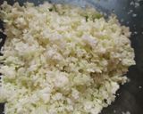 A picture of step 1 of Shahi cauliflower kofta curry.