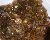 A picture of step 4 of Smothered chicken.