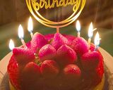 Foto langkah ke 6 dari resep Strawberry cheese cake.