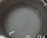 A picture of step 1 of Alphonso Mango Bango with Nata de Coco.