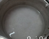 A picture of step 1 of Alphonso Mango Bango with Nata de Coco.