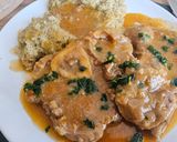 Foto del passaggio 9 della ricetta Ossibuchi alla Milanese (con Gremolata)