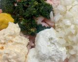 A picture of step 2 of Skagenröra (Swedish Shrimp Salad) - Garidosalata!.