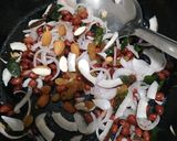 A picture of step 3 of Murmura fry.