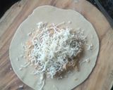 A picture of step 2 of Cheesy banana chickpeas Paratha with peanut chutney.