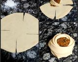 A picture of step 2 of Kheema rose.