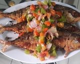 Foto langkah ke 5 dari resep Kembung Goreng Sambal Dabu-Dabu.