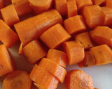 Foto del paso 1 de la receta: Crema de zanahoria y calabacín