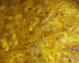 Foto del paso 13 de la receta: pastel de tortilla tres sabores rellena bañada con salsa crema de puerros