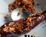 Foto del paso 7 de la receta: Chile guajillo relleno, con crema de pereil