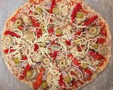 Foto del paso 11 de la receta: Pizza de melva con pimiento asado
