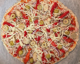 Foto del paso 11 de la receta: Pizza de melva con pimiento asado
