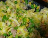Pas rețetă Farfalle al limone con mais, piselli e tonno 4 fotografie