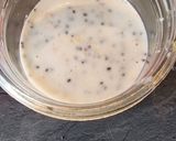 Une image de l'étape 2 de Porridge framboise.