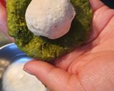 A picture of step 4 of Palak-paneer kofte.
