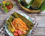 Foto langkah ke 7 dari resep Pepes Ikan Otek Mangga Muda.