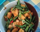 Foto langkah ke 7 dari resep Tumis kacang panjang tempe gembus.