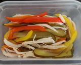 Hình bước làm 3 của món Aspic - Thạch Mặn (Thịt đông)