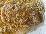 Less saucy chicken Parmesan