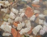 Foto del paso 5 de la receta: Noodles konjac con pavo y salsa de soja