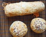 Gluténmentes, élesztőmentes sajtos stangli és zsemle recept fázis 3 fotója