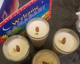 A picture of step 3 of Date and banana milk shake.