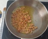 Foto langkah ke 4 dari resep Macaroni keju, bayam dan Ma Ling (non halal).