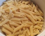 Szalonnás gombás pulykahúsos penne recept fázis 3 fotója