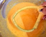 A picture of step 3 of Fried onion Scapes Rings.