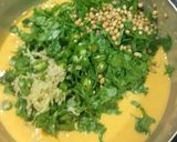 A picture of step 2 of Methi Na Gota.