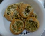 A picture of step 9 of Baked mini khasta kachoris & chaat.